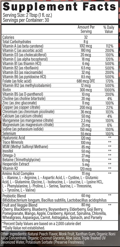 Outback Naturals Complete Liquid Multivitamin , 30 fl oz