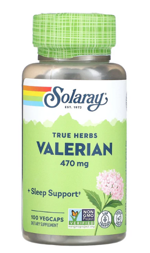 Valerian Root 470mg 100Vcaps-Herbs : 100 Vcaps