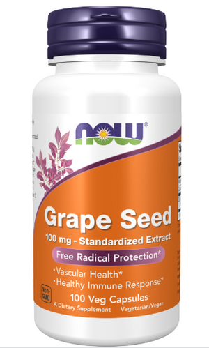 Grape Seed - 100 Vcaps_ Now - Vites.com