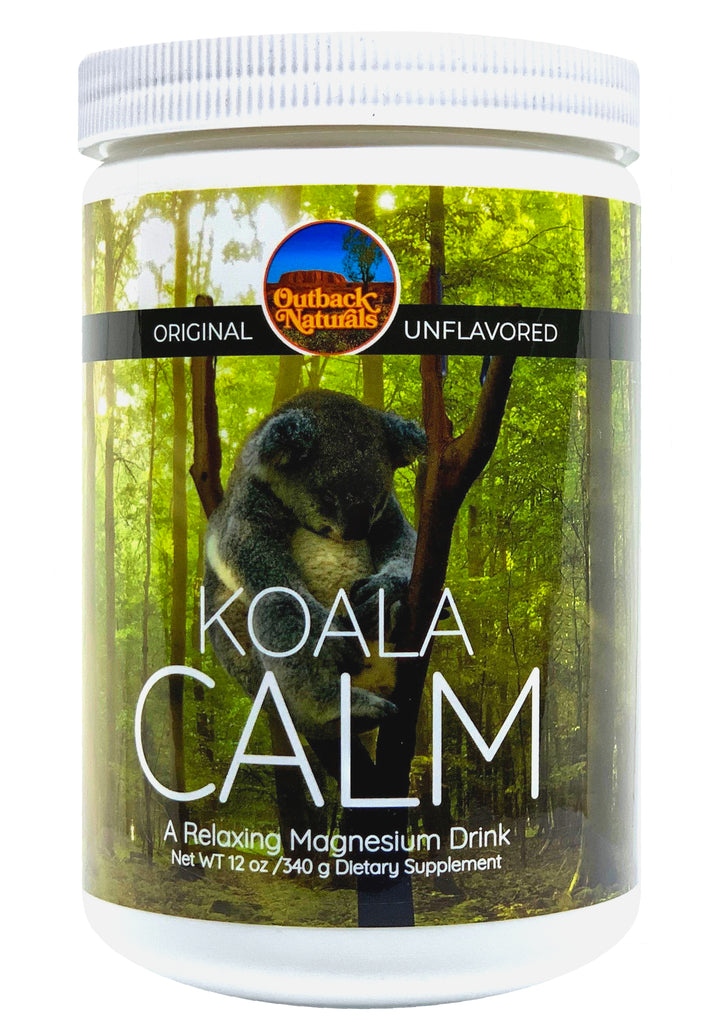 Koala Calm 400mg Magnesium Powder (Unflavored), 12 oz - Vites.com