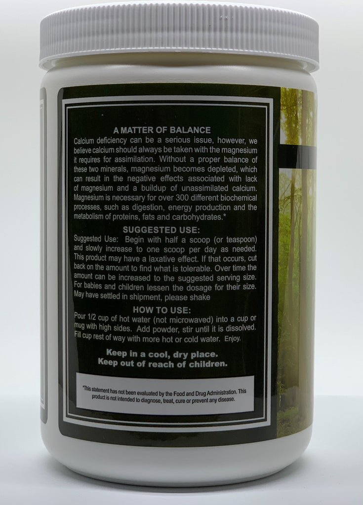 Koala Calm 400mg Magnesium Powder (Unflavored), 12 oz - Vites.com