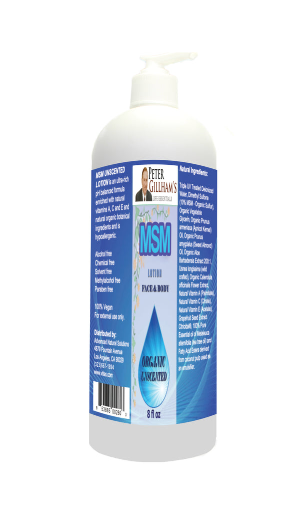 MSM Face & Body Lotion (Unscented)