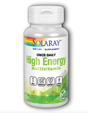 Solaray, Once Daily High Energy Multivitamin, 60 Vegetarian Capsules
