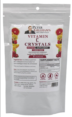 Vitamin C Crystals 1000mg 8 oz - Vites.com