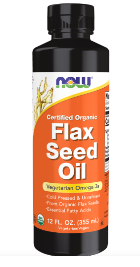 Flax Seed Oil Organic 12floz-refrigerated : 12 fl oz