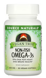 Vegan True Nonfish Omega 3-Heart Sectio : 30 Sgels