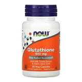 Now Foods, Glutathione, 500 mg, 30 Veg Capsules - Vites.com
