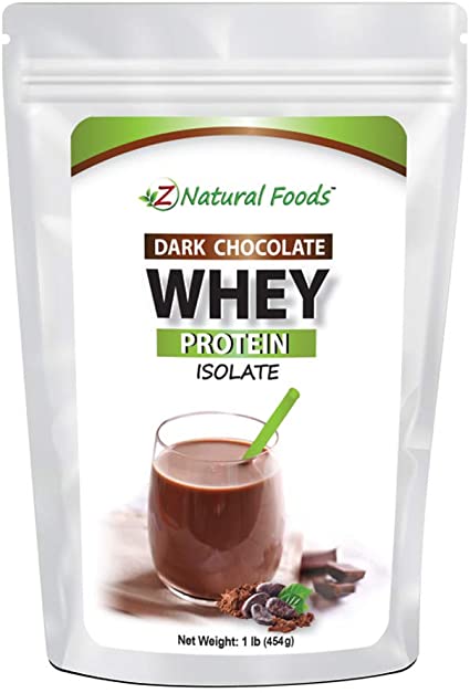 "Z Natural" Whey Protein Isolate (Dark Chocolate), 1 lb - Vites.com