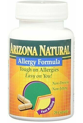 Arizona Natural Resource Allergy Formula, 20 Count - Vites.com