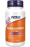 Now , Astaxanthin 4mg, 90 Softgels - Vites.com