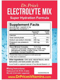 Dr. Price's Electrolyte Mix (Raspberry), 30ct Box - Vites.com
