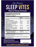 Dr. Price's Sleep Vites, Natural Sleep Formula 30ct Box - Vites.com