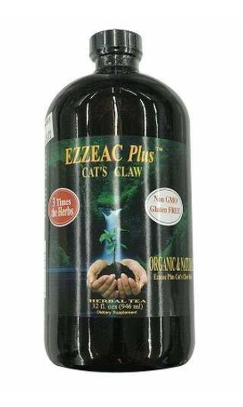 Ezzeac Plus Herbal Tea w/ Cat's Claw Nature's Unique 32 oz Liquid - Vites.com