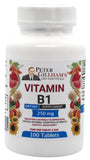 Vitamin B1 (Thiamine) 250mg, Tablets - Vites.com