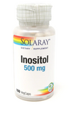 Inositol 500 mg - 100 Capsules By Solaray - Vites.com