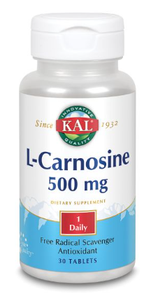 L-Carnosine 500 mg 30 Tablets - Vites.com