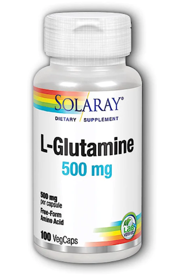 L-Glutamine 500 mg 100 Veg Caps - Vites.com