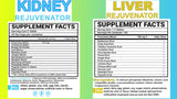 Kidney Rejuvenator 90 Tablets & Liver Rejuvenator 120 Tablets (Combo pack) - Vites.com