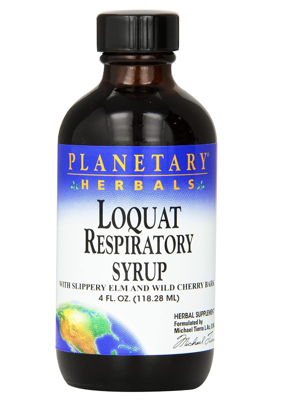 Planetary Herbals Loquat Respiratory Syrup,4 Fluid Ounce - Vites.com