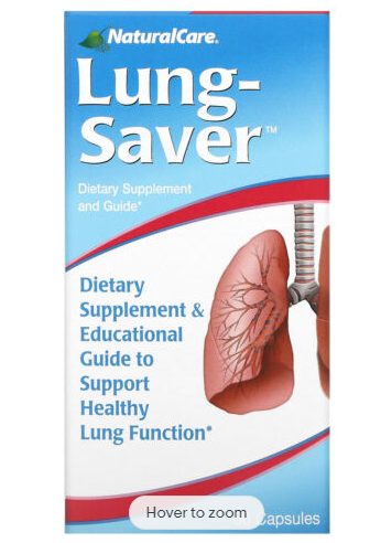 Lung Saver 60 Caps Natural Care - Vites.com