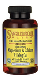 Swanson Albion Chelated Magnesium & Calcium 2:1 90 Veg Capsules - Vites.com