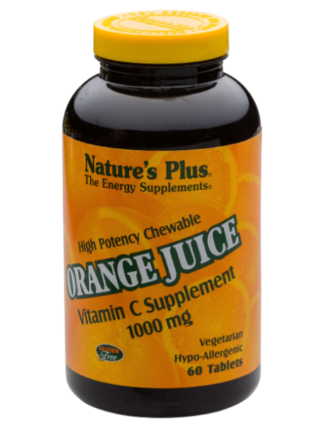 Orange Juice C 1000 mg 60 Chew Tablets - Vites.com