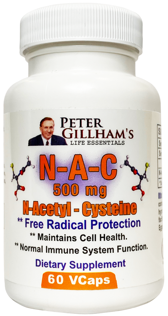N-Acetyl Cysteine (NAC), 500mg - Vites.com