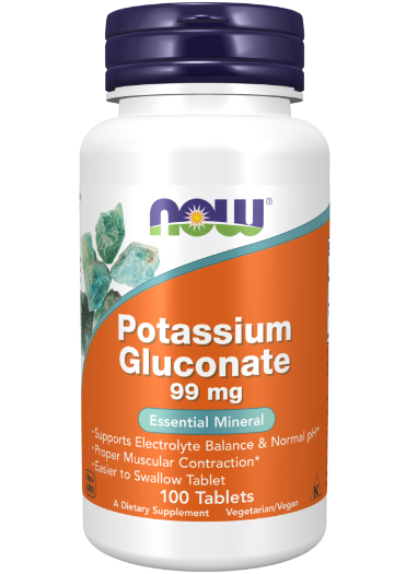 Potassium Gluconate 99 mg Tablets - Vites.com