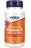 Vitamin D 1000 IU Dry 120 Veg Capsules