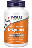 L-Lysine, Double Strength 1000 mg 100 Tablets