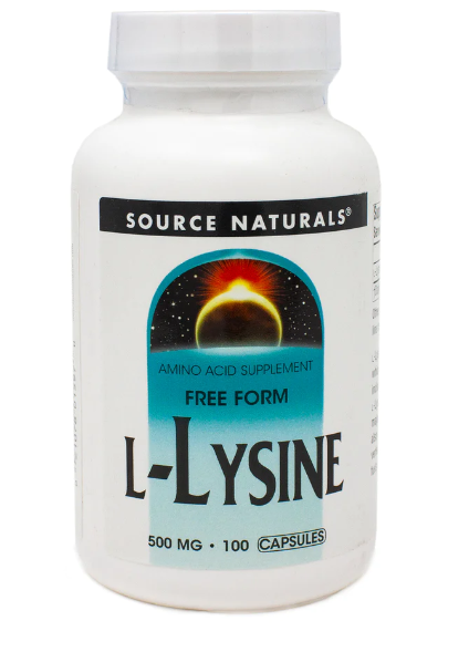 L-Lysine 500 mg 100 Capsules - Vites.com