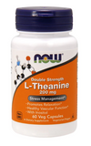 L-Theanine, 200 mg, 60 Veg Capsules - Vites.com